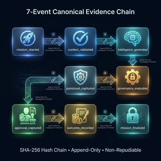7-Event Canonical Evidence Chain